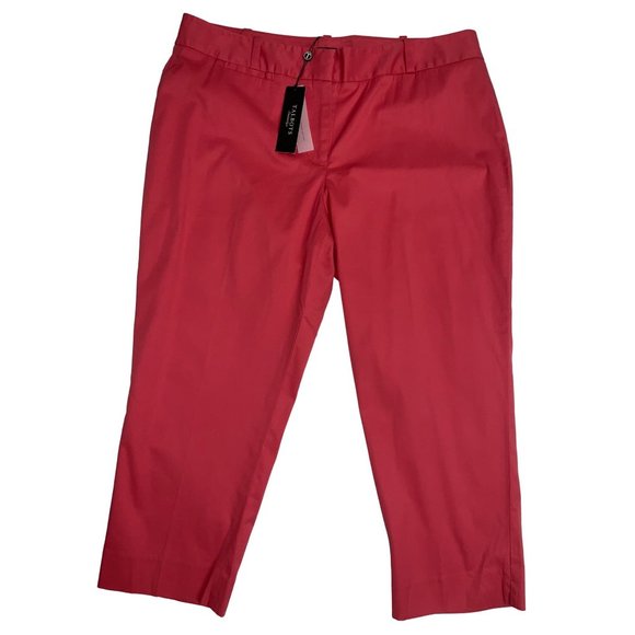 Talbots Pants - Talbots NWT Signature pink Capri pants size 12P crop stretch (B17)